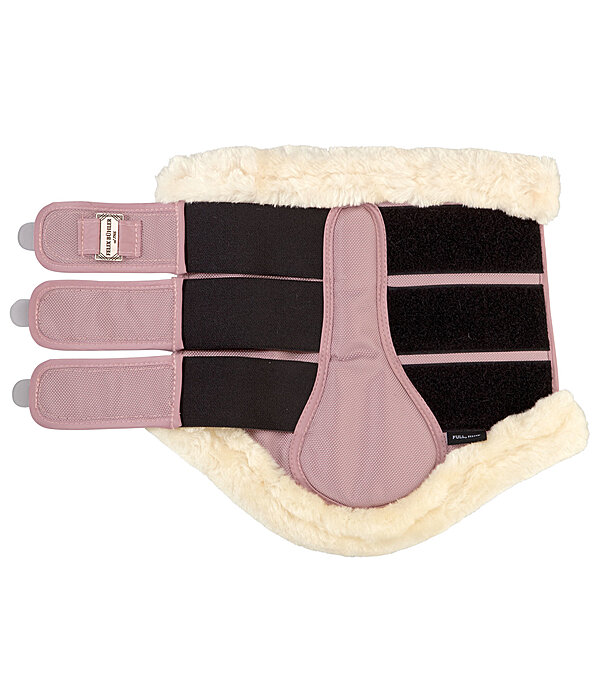 Stinchiere dressage con pelliccia sintetica Essential, posteriori