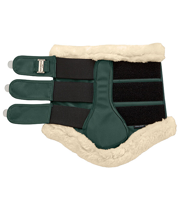 Stinchiere da dressage con pelliccia sintetica Essential, posteriori