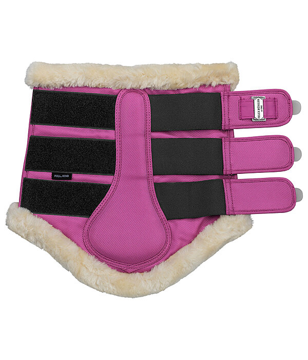 Stinchiere da dressage con pelliccia sintetica Essential, posteriori