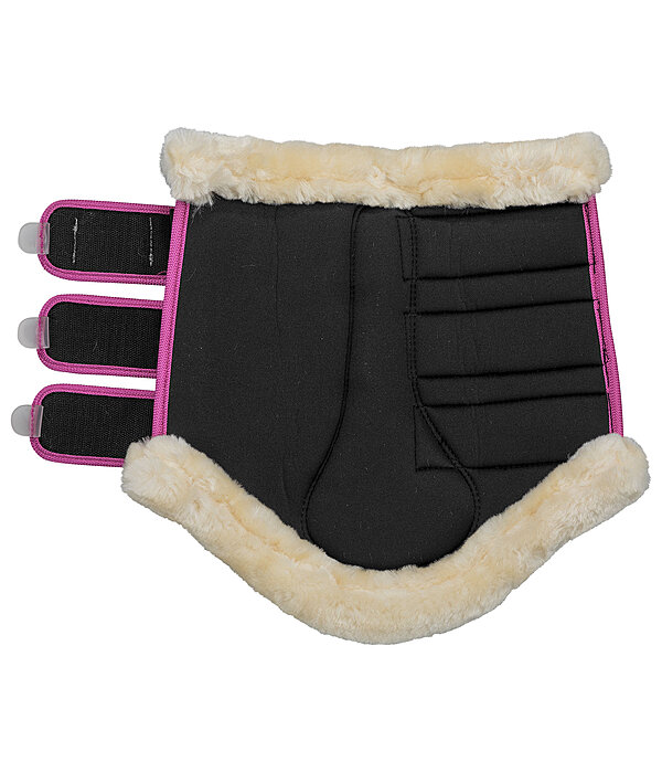 Stinchiere da dressage con pelliccia sintetica Essential, posteriori