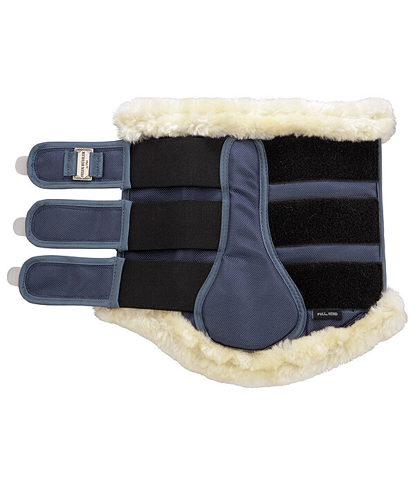 Stinchiere da dressage con pelliccia sintetica Essential, posteriori