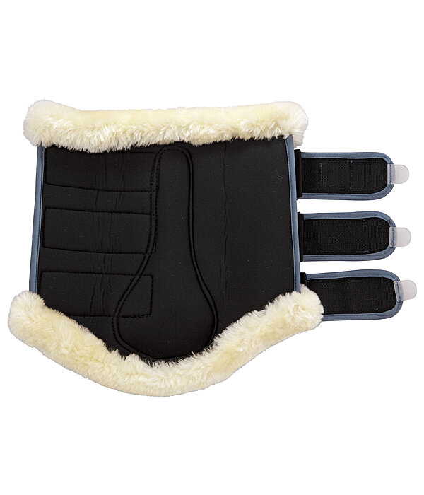 Stinchiere da dressage con pelliccia sintetica Essential, posteriori
