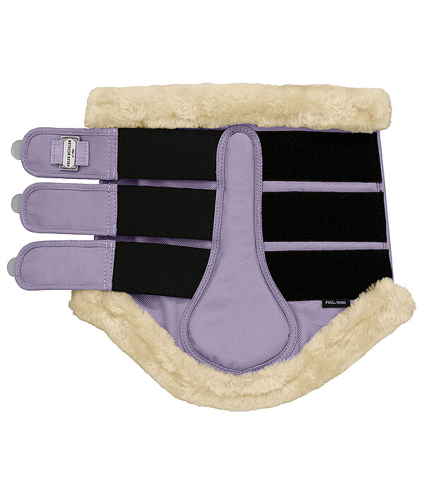 Stinchiere dressage con pelliccia sintetica Essential, posteriori