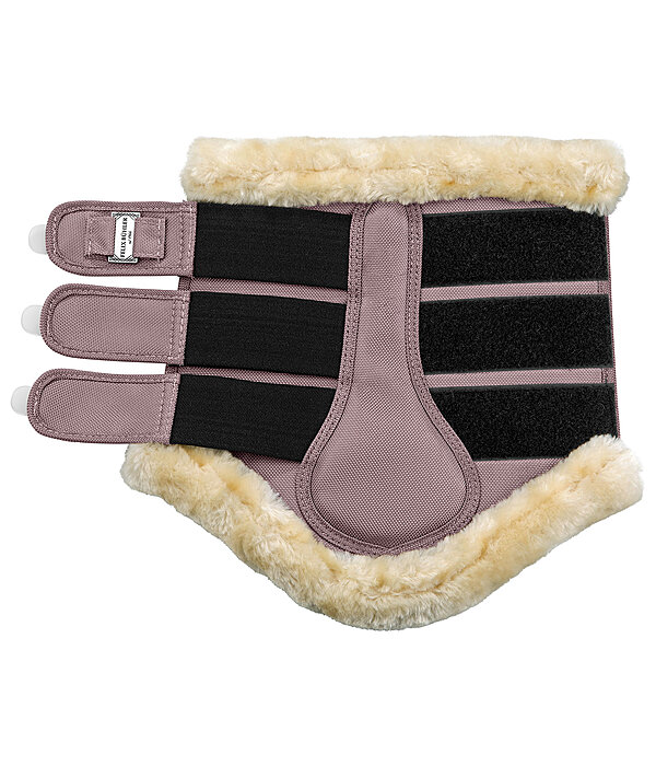 Stinchiere da dressage con pelliccia sintetica Essential, posteriori