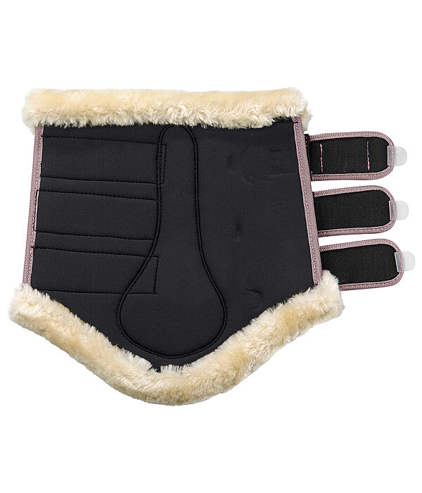 Stinchiere da dressage con pelliccia sintetica Essential, posteriori