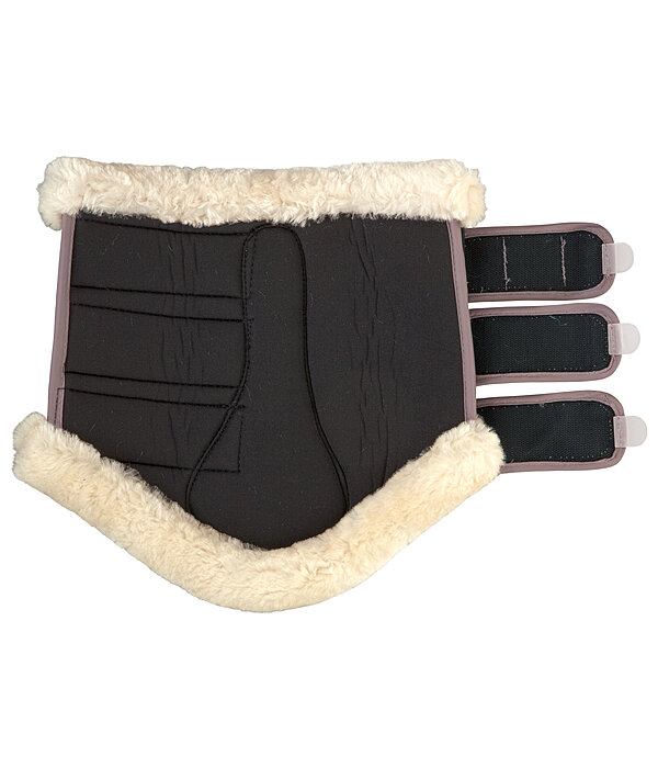 Stinchiere da dressage con pelliccia sintetica Essential, posteriori