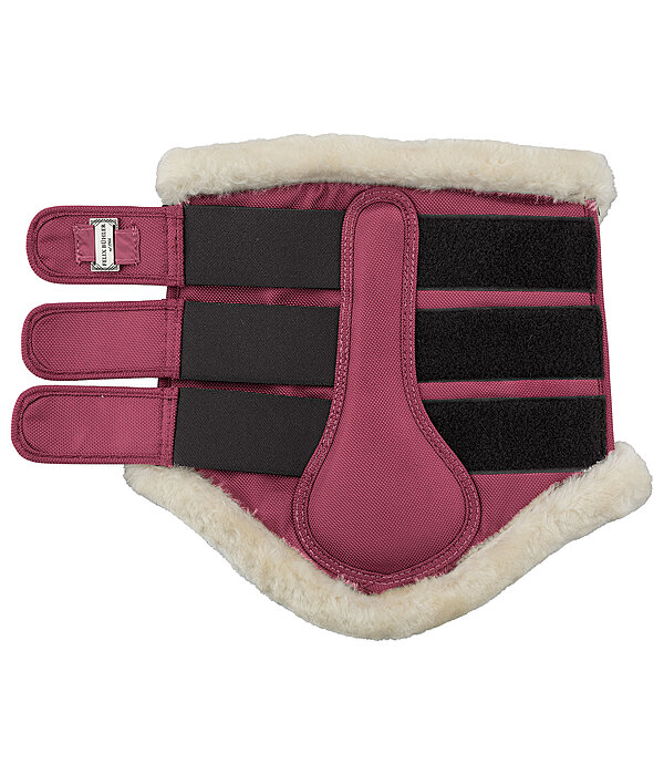 Stinchiere da dressage con pelliccia sintetica Essential, posteriori