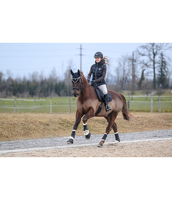 Stinchiere da dressage con pelliccia sintetica Classic, posteriori