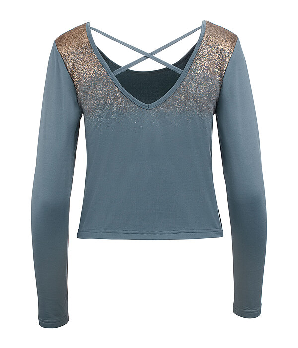 Maglia funzionale a maniche lunghe Icy Glitter da donna