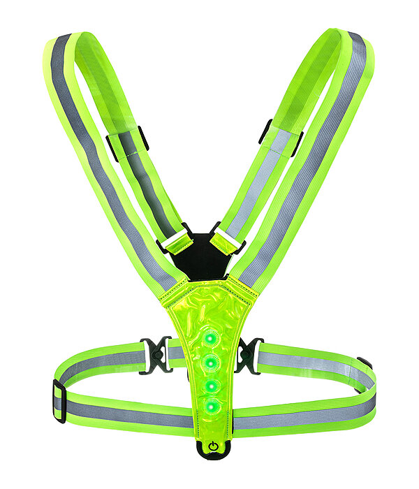 Bretelle riflettenti LED USB