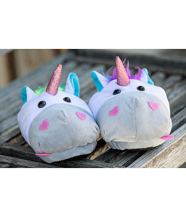 Pantofole store ad unicorno