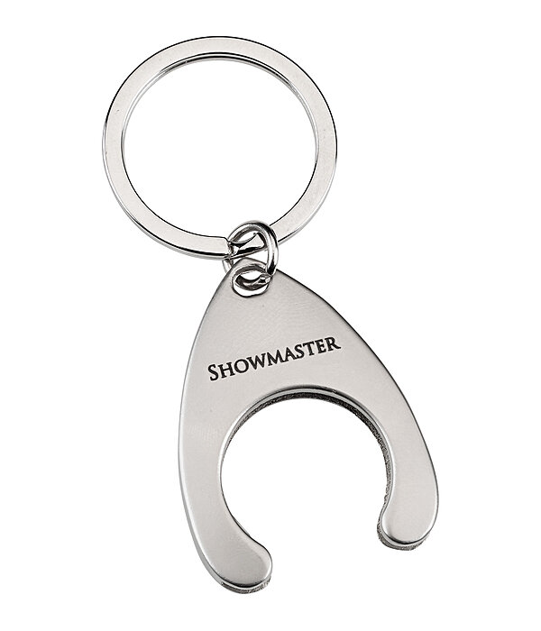 Portachiavi con gettone per carrello spesa