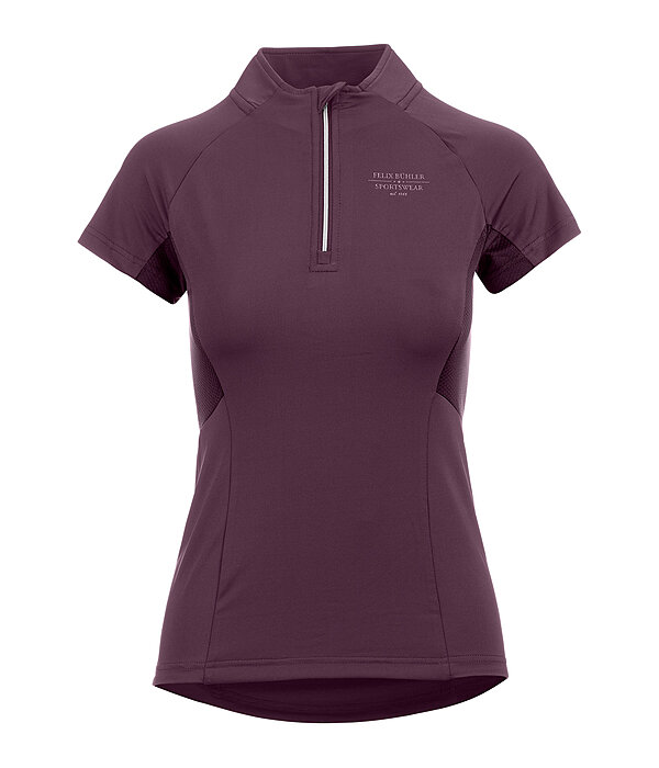 T-shirt funzionale con zip Lola