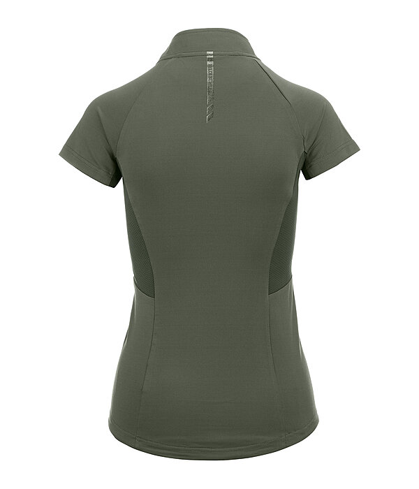 T-shirt funzionale con zip Lola