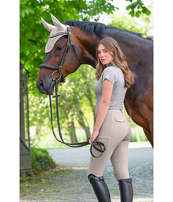 T-shirt funzionale con zip Lola