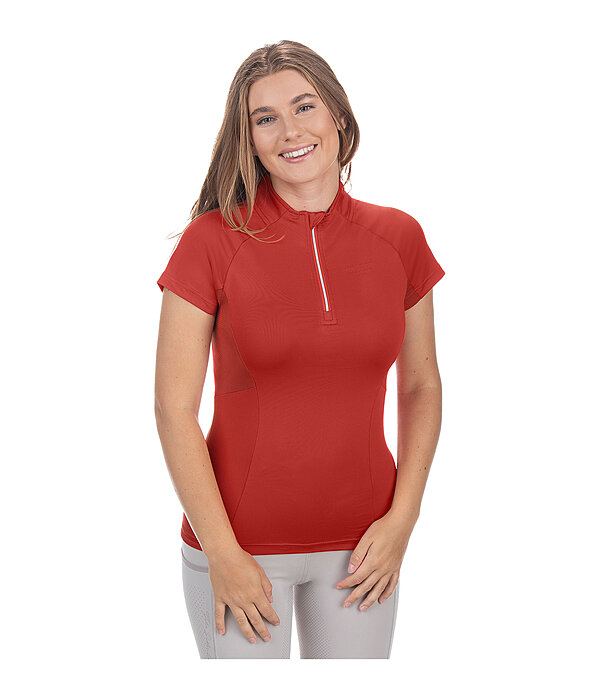 T-shirt funzionale con zip Lola