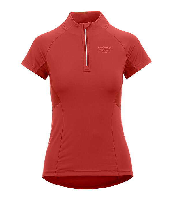 T-shirt funzionale con zip Lola