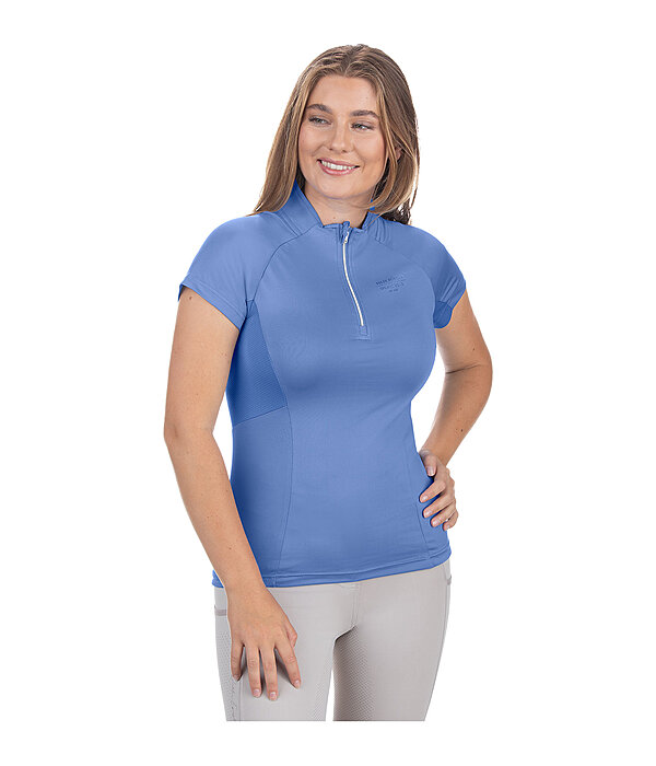T-shirt funzionale con zip Lola