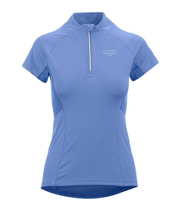 T-shirt funzionale con zip Lola