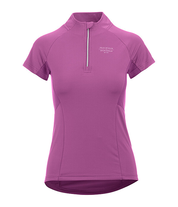 T-shirt funzionale con zip Lola
