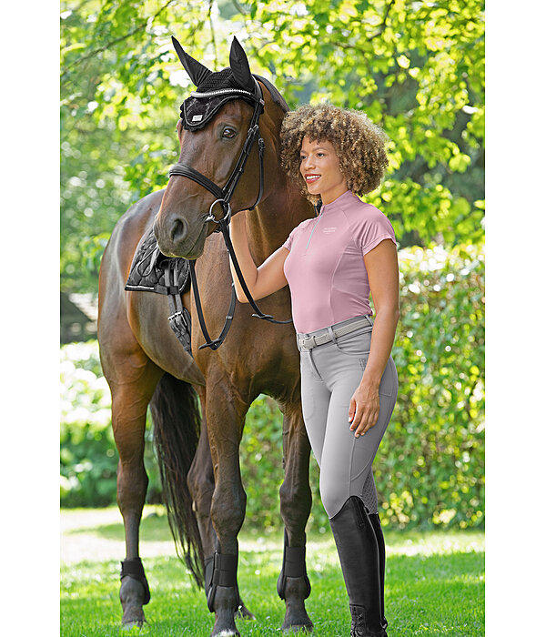 T-shirt funzionale con zip Lola