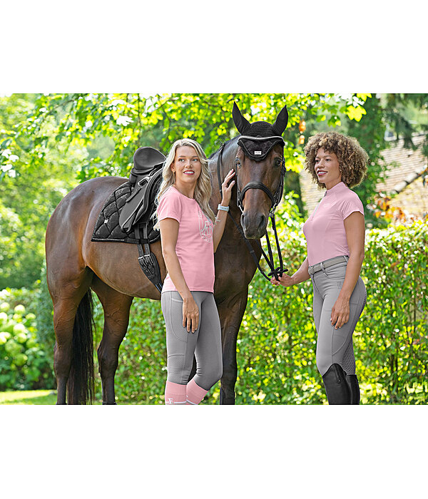 T-shirt funzionale con zip Lola