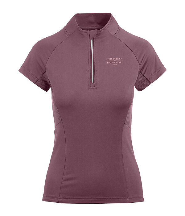 T-shirt funzionale con zip Lola