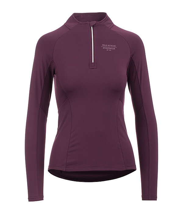 Maglia funzionale a maniche lunghe con zip Sofie