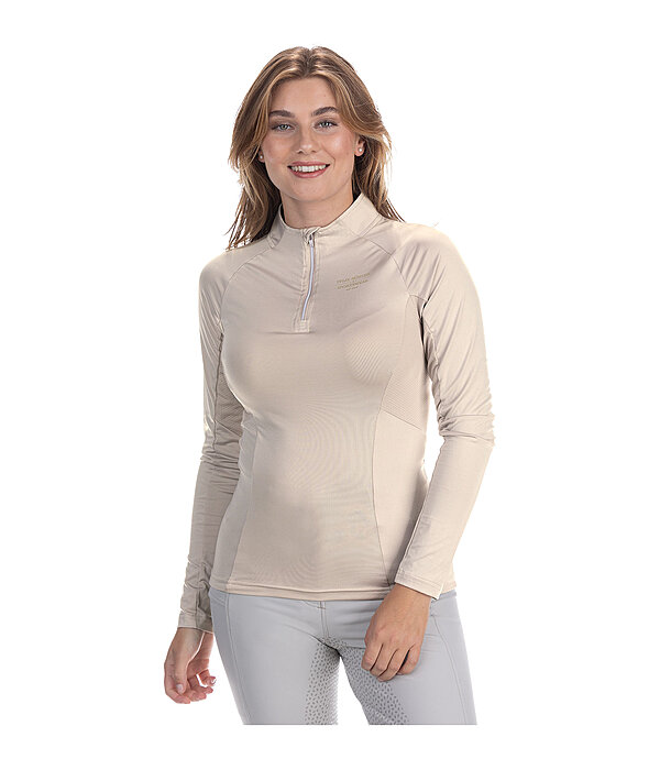 Maglia funzionale a maniche lunghe con zip Sofie