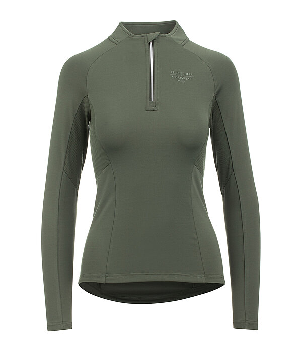 Maglia funzionale a maniche lunghe con zip Sofie