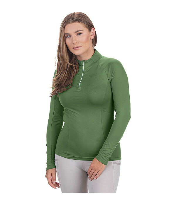 Maglia funzionale a maniche lunghe con zip Sofie