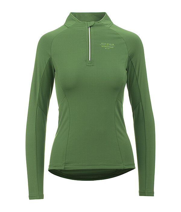 Maglia funzionale a maniche lunghe con zip Sofie