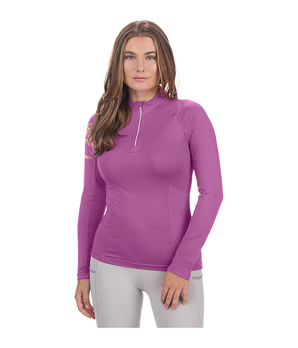 Maglia funzionale a maniche lunghe con zip Sofie