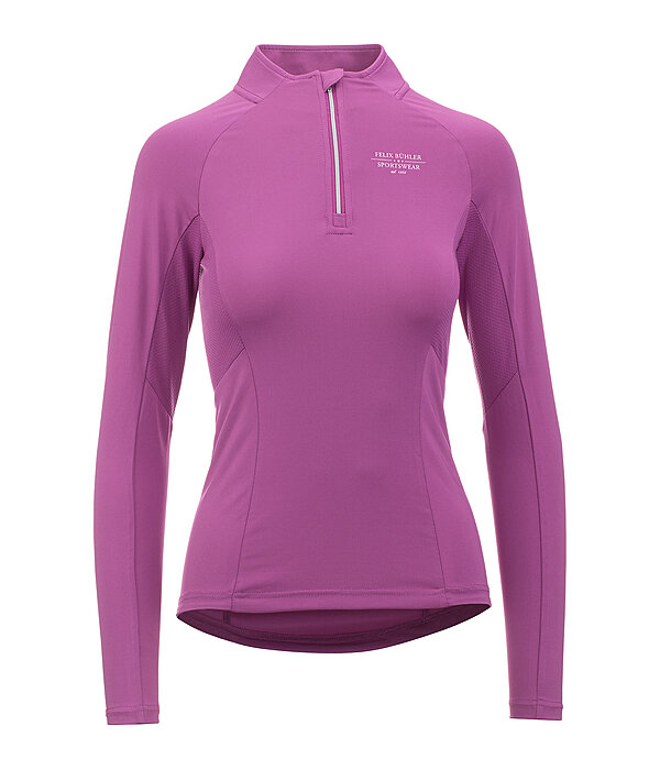 Maglia funzionale a maniche lunghe con zip Sofie