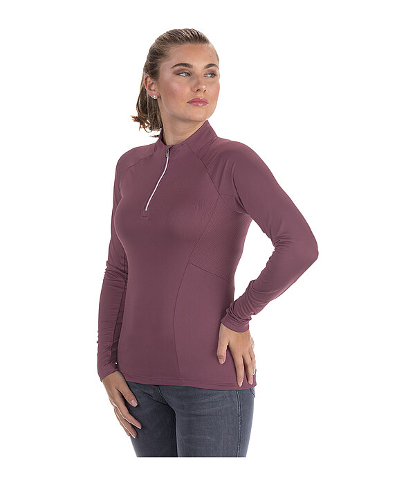 Maglia funzionale a maniche lunghe con zip Sofie