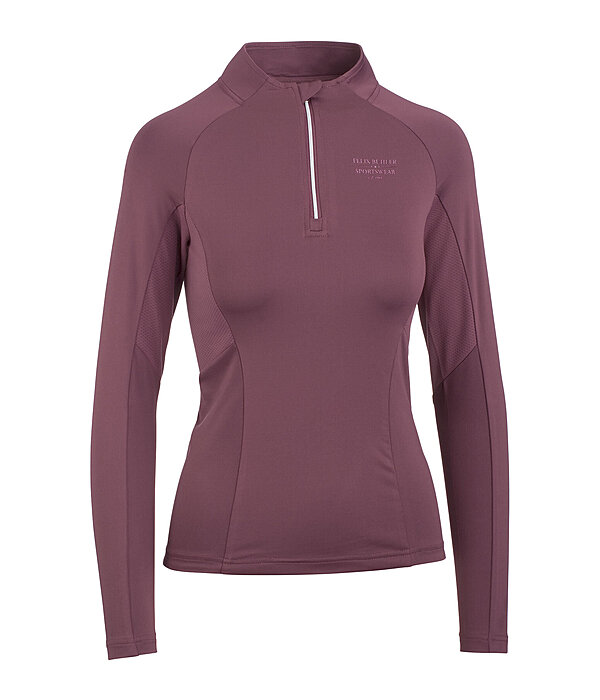 Maglia funzionale a maniche lunghe con zip Sofie