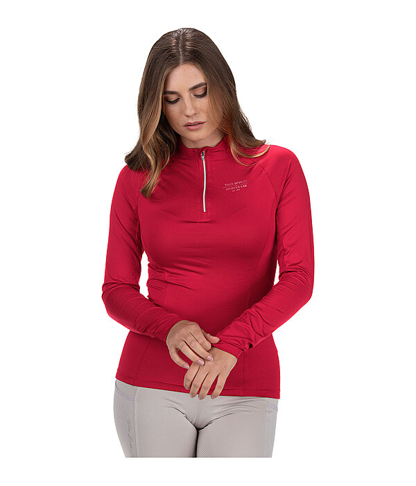 Maglia funzionale a maniche lunghe con zip Sofie