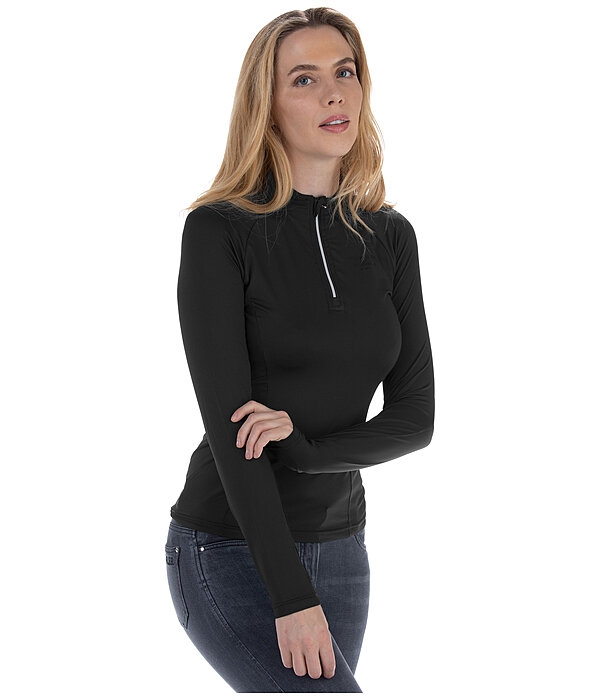 Maglia funzionale a maniche lunghe con zip Sofie