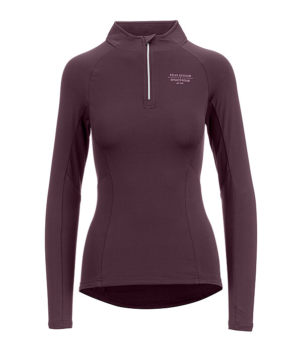 Maglia funzionale a maniche lunghe con zip Sofie