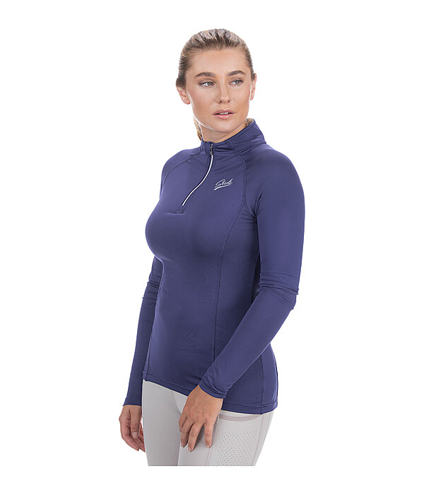 Maglia funzionale a maniche lunghe con zip Lea
