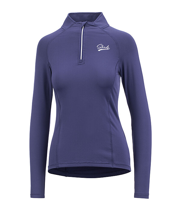 Maglia funzionale a maniche lunghe con zip Lea