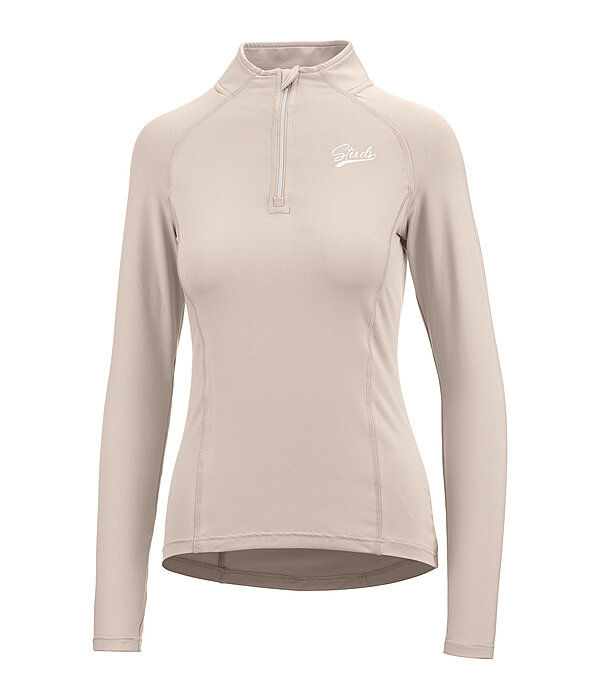 Maglia funzionale a maniche lunghe con zip Lea