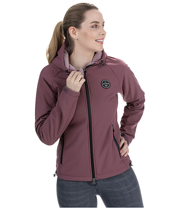 Giacca da equitazione softshell con cappuccio Lara