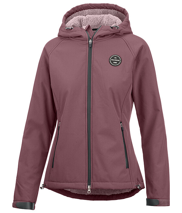 Giacca da equitazione softshell con cappuccio Lara