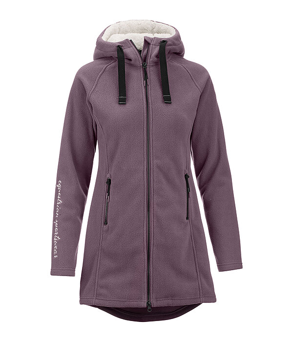 Cappotto in pile con cappuccio Greta