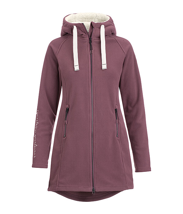 Cappotto in pile con cappuccio Greta