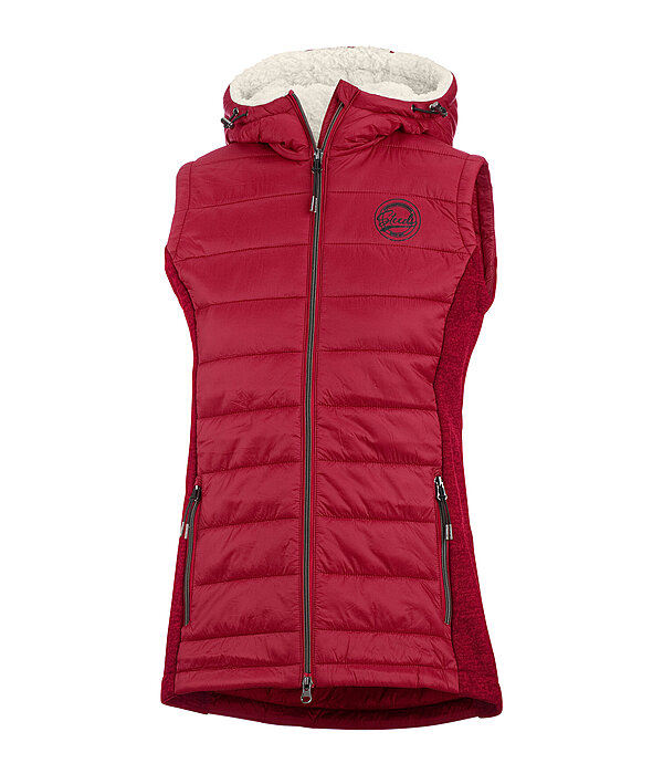 Gilet da equitazione combinato con cappuccio Liah