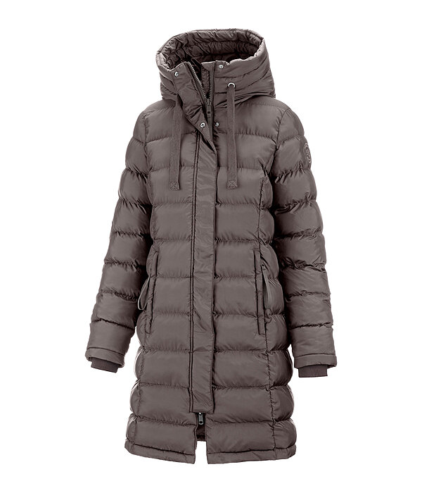 Cappotto da equitazione trapuntato con cappuccio Minou
