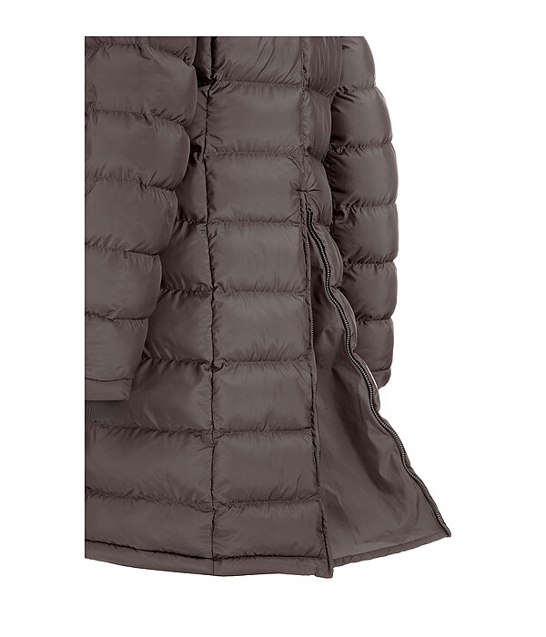 Cappotto da equitazione trapuntato con cappuccio Minou