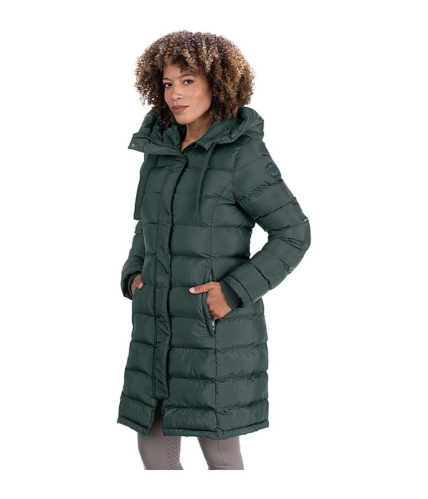 Cappotto da equitazione trapuntato con cappuccio Minou
